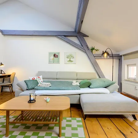 아파트 Sevenhills Stadtapartment Fuer 7 Mit Balkon Altstadt-lage 밤베르크