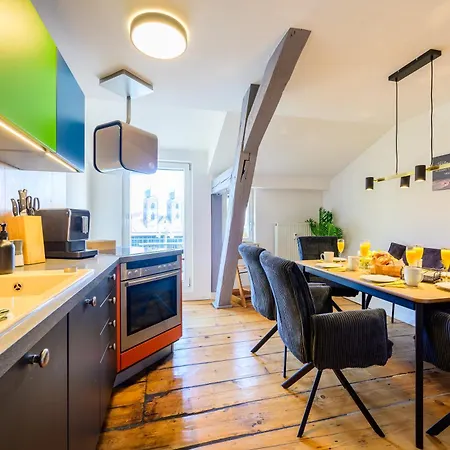 Zentrum 7 Gaeste Zentral Balkon Appartement Bamberg